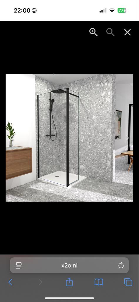 Balmani Move Inloopdouche, Huis en Inrichting, Ophalen, Met douche