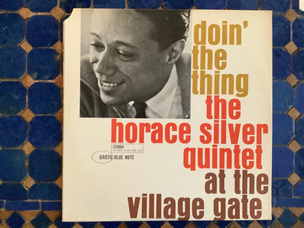 Horace Silver Doin’ The Thing At The Village Gate blue note, Cd's en Dvd's, Vinyl | Jazz en Blues, 1960 tot 1980, Ophalen of Verzenden