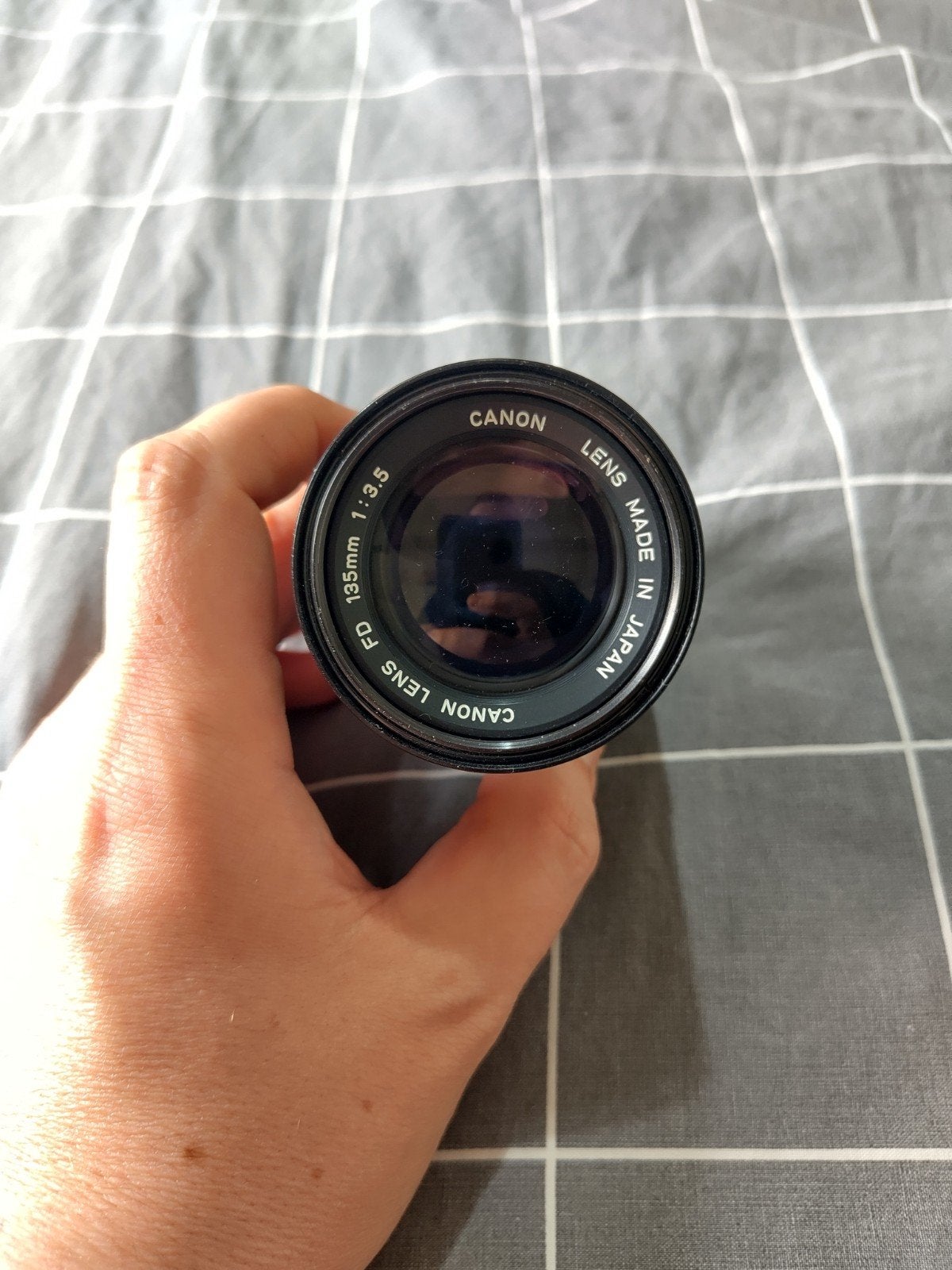 Canon Lens FD 135mm F/3.5, Ophalen of Verzenden, Telelens