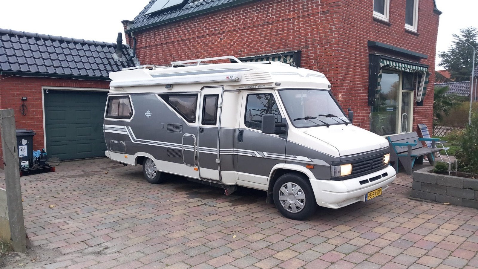 Peugeot Turbo Diesel Camper 1992 - Klaar voor Avontuur!, Caravans en Kamperen, Campers, Particulier, Half-integraal