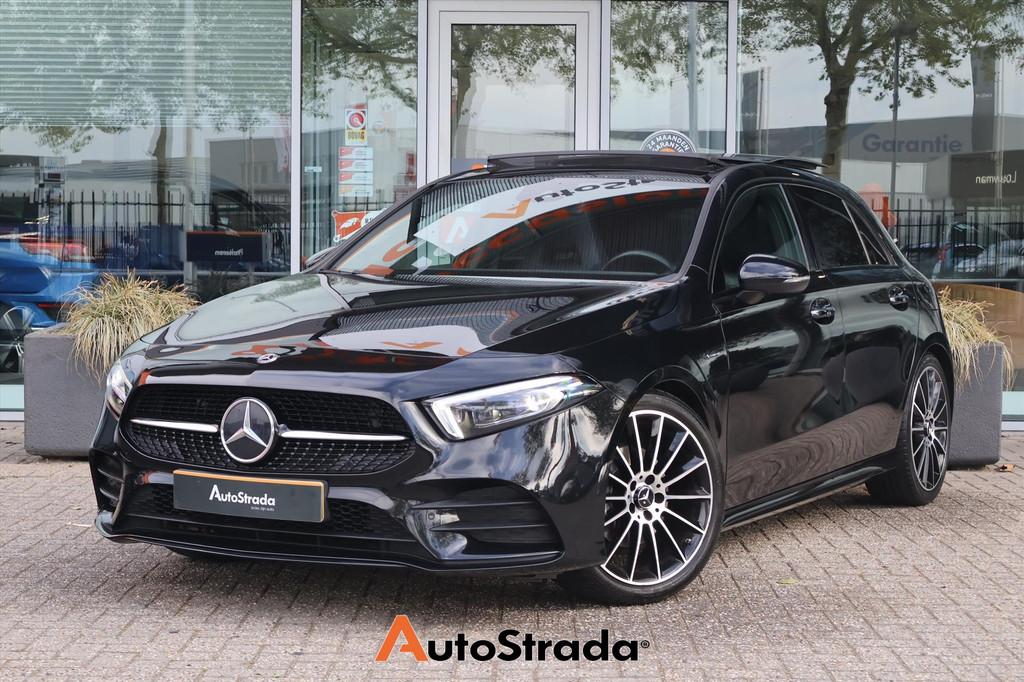 Mercedes A-Klasse 180 EDITION AMG-LINE | Camera | Pano | Cru, Auto's, Mercedes-Benz, Bedrijf, Te koop, A-Klasse, ABS, Achteruitrijcamera