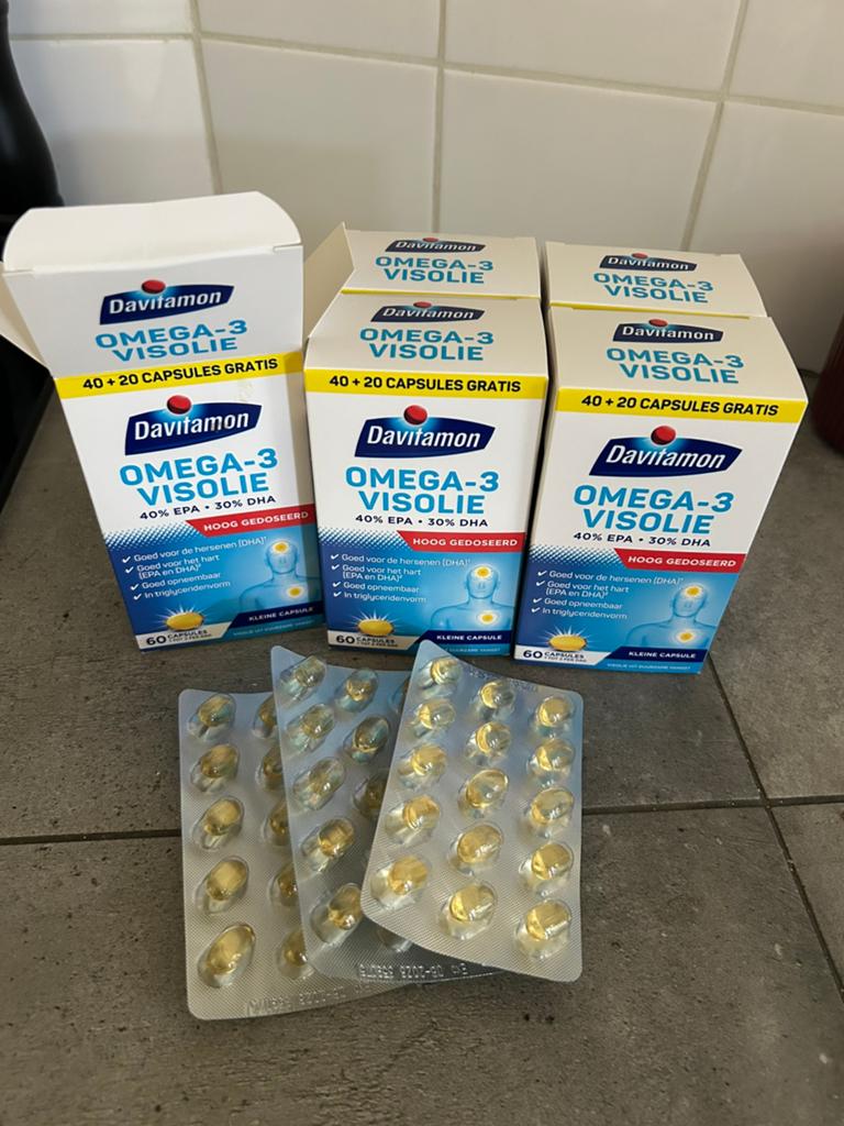 Omega 3 capsules Davitamon, Ophalen of Verzenden, Nieuw, Overige typen