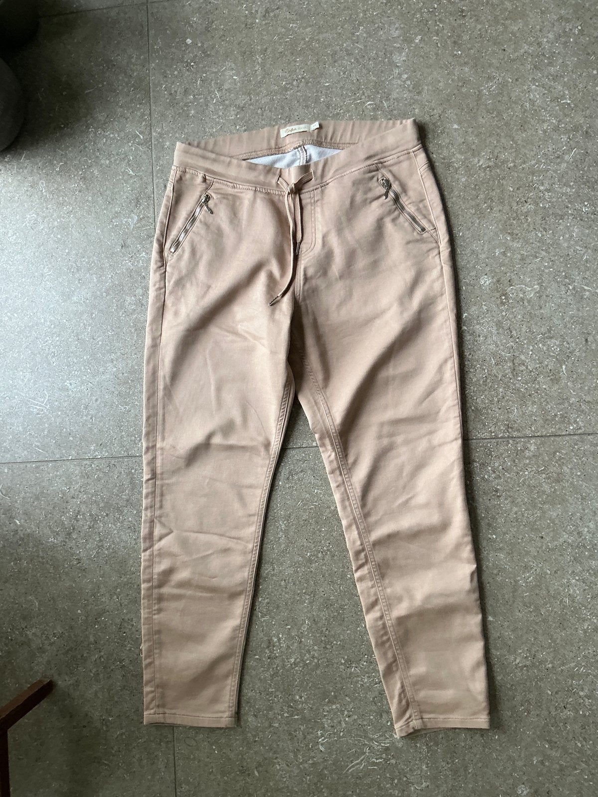 Gafair Jog Denim broek (model Gabrielle) - maat 40 (KWF), Maat 38/40 (M), Beige, Ophalen of Verzenden, Lang