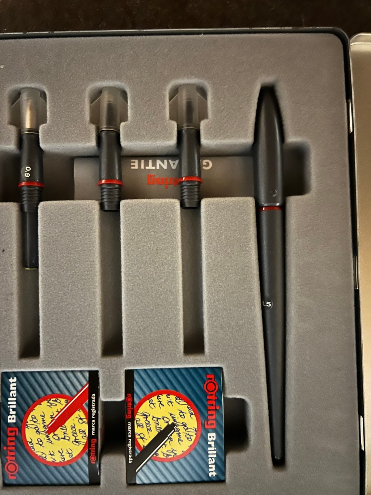 Rotring calligrafieset, Hobby en Vrije tijd, Tekenen, Ophalen of Verzenden, Overige typen