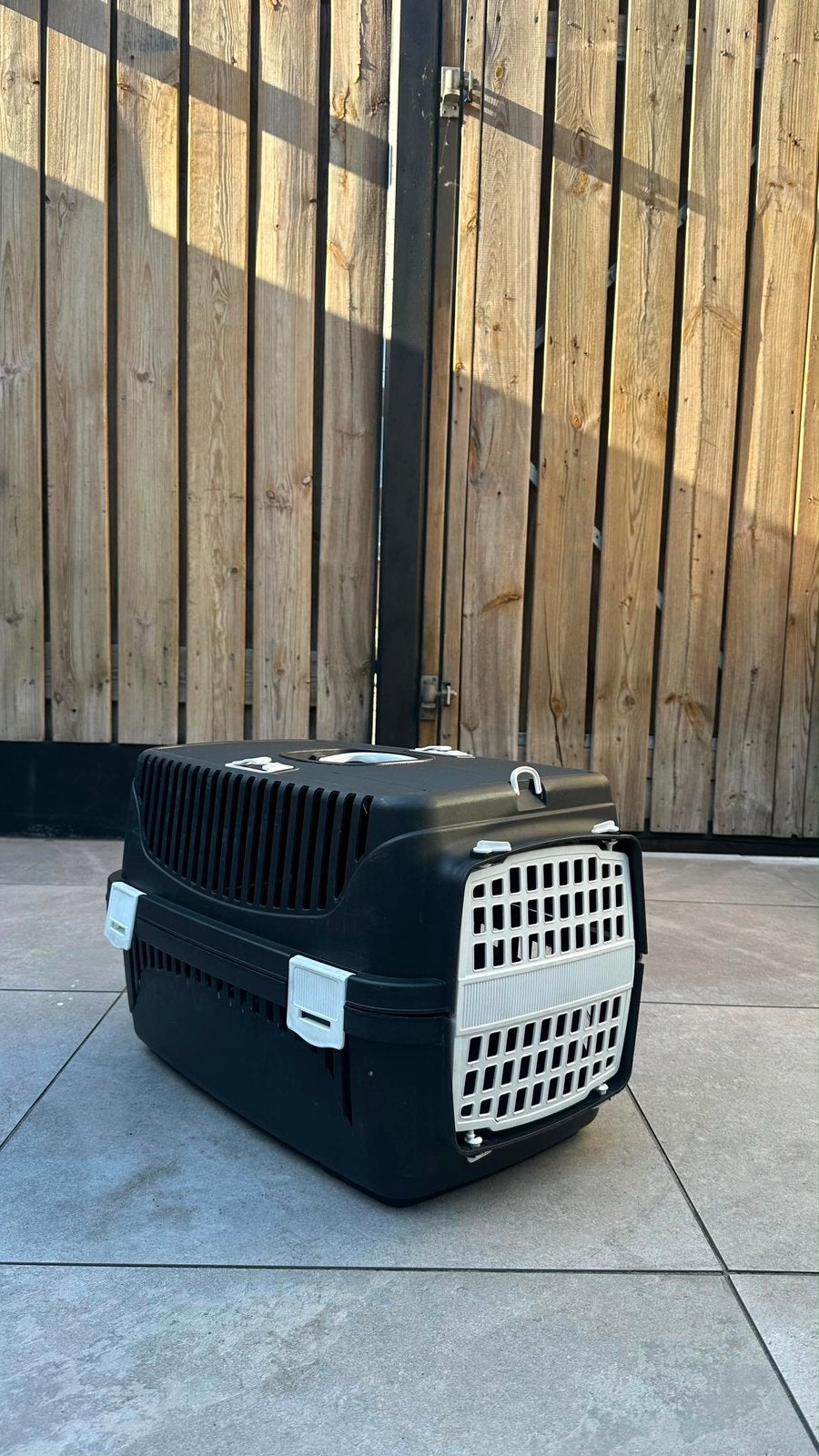 Katten reismand, Dieren en Toebehoren, Hondenhokken, Ophalen of Verzenden, Zo goed als nieuw, Minder dan 75 cm, Minder dan 65 cm