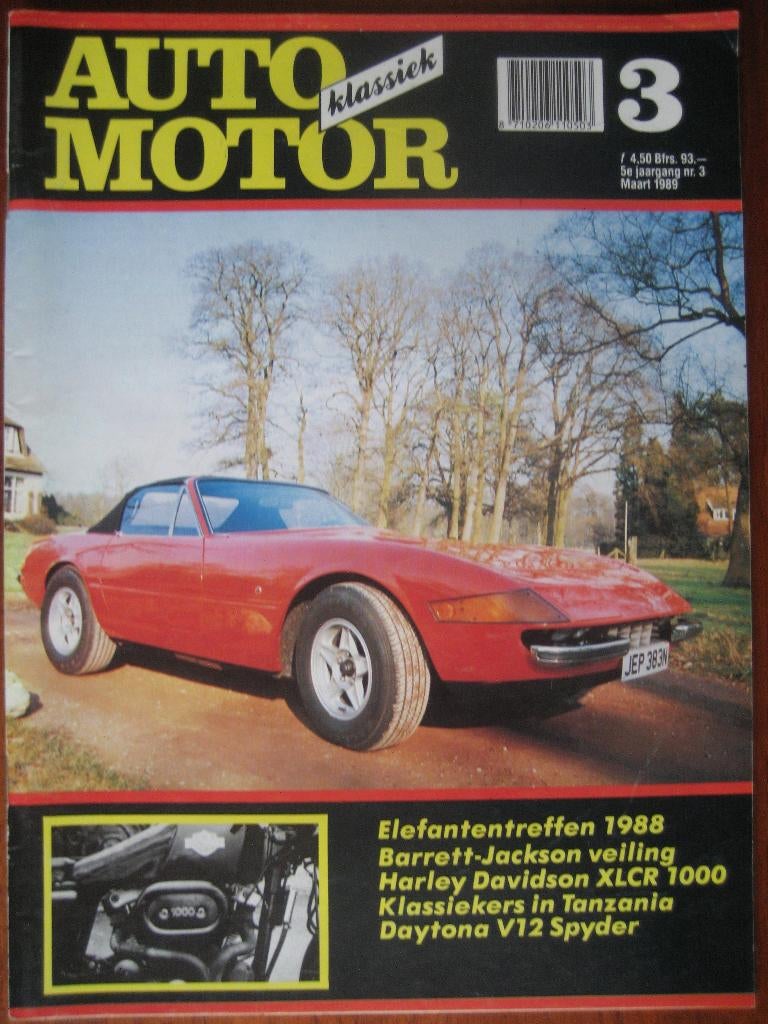Auto Motor Klassiek 3 1989 Elefantentreffen, Harley Davidson, Ophalen of Verzenden, Nieuw, Overige merken