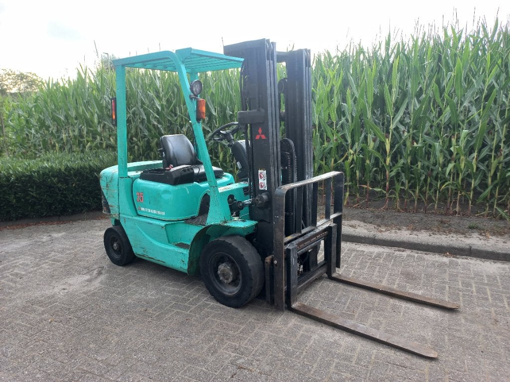 Heftruck mitsubishi 2.5 ton diesel, Ophalen, Gebruikt