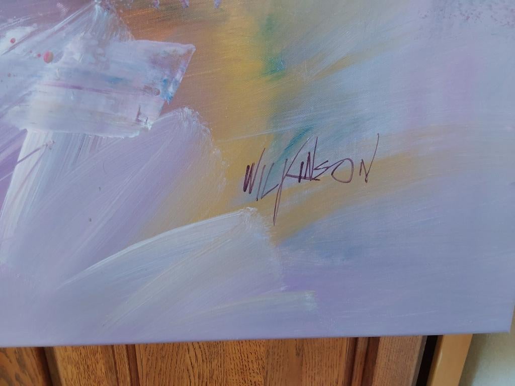Abstract schilderij, Antiek en Kunst, Ophalen of Verzenden
