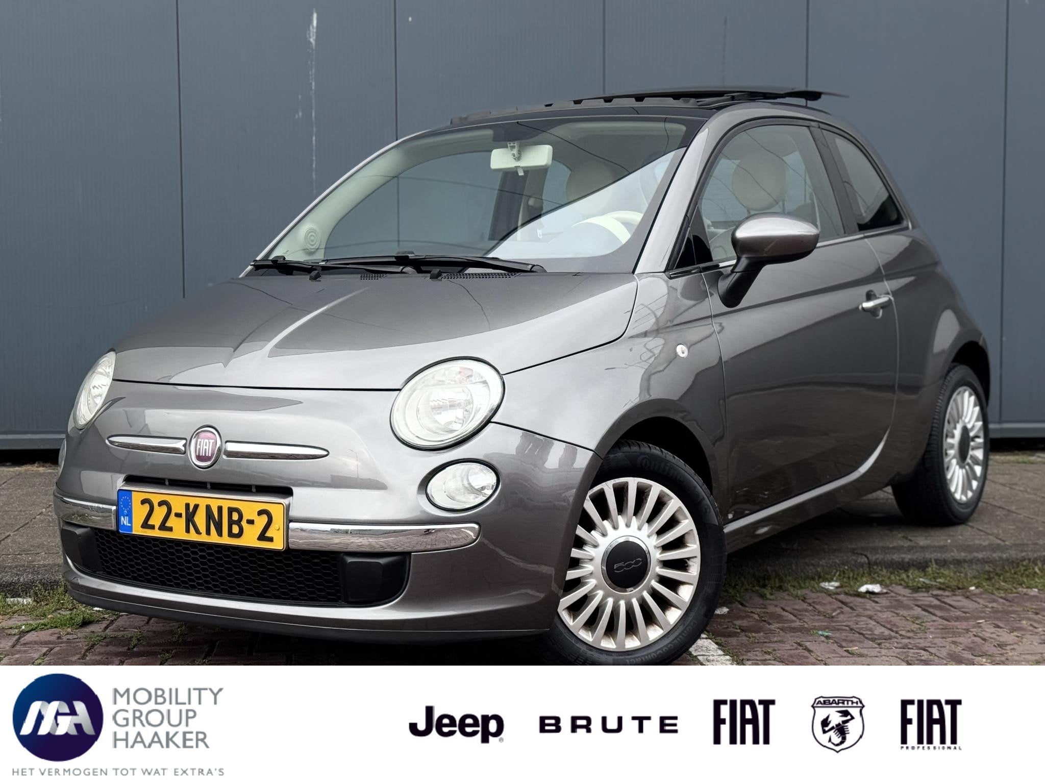 Fiat 500 1.2 Lounge, Auto's, Fiat, Euro 5, Stof, Gebruikt, 1242 cc