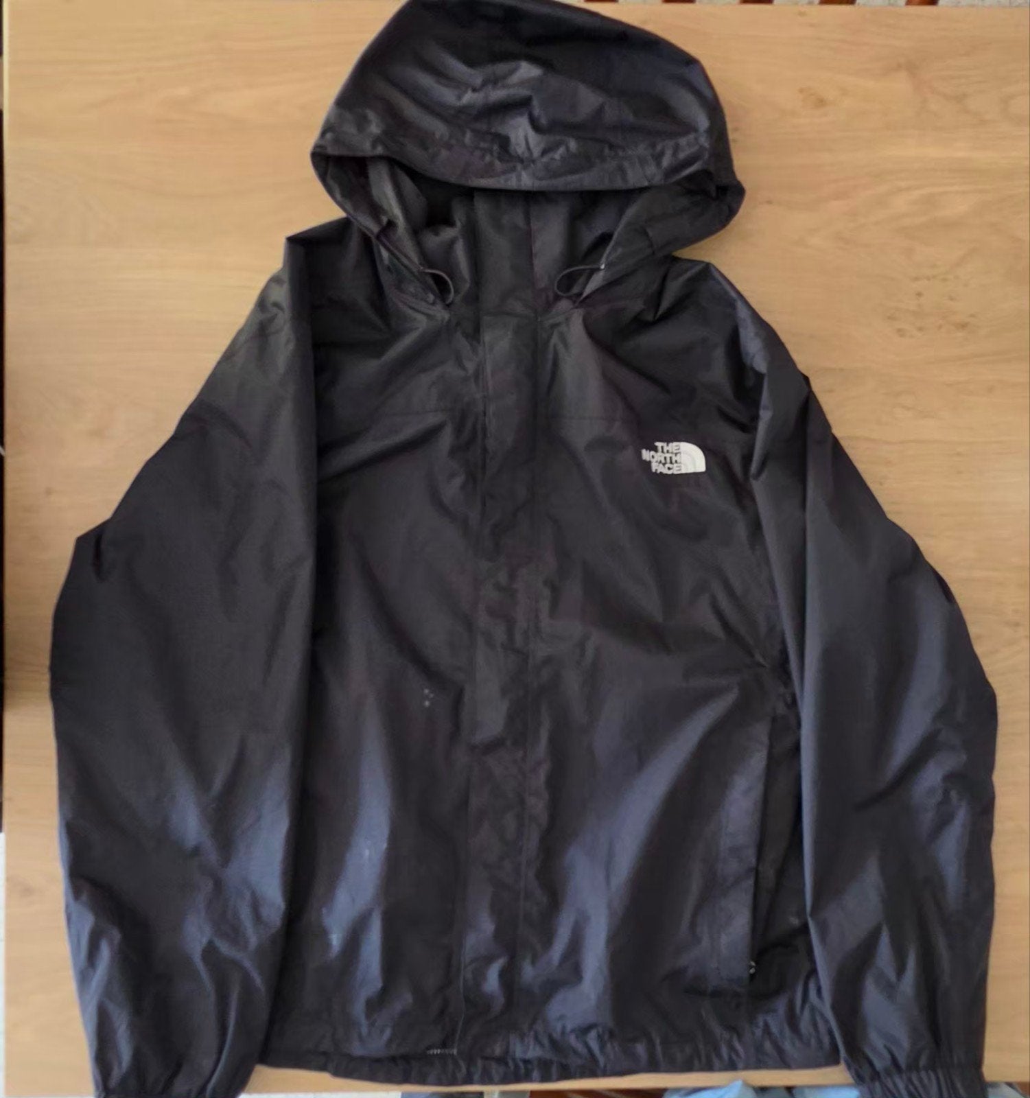 The North Face regenjas heren - Maat M, Ophalen, Maat 48/50 (M), Zwart, Zo goed als nieuw