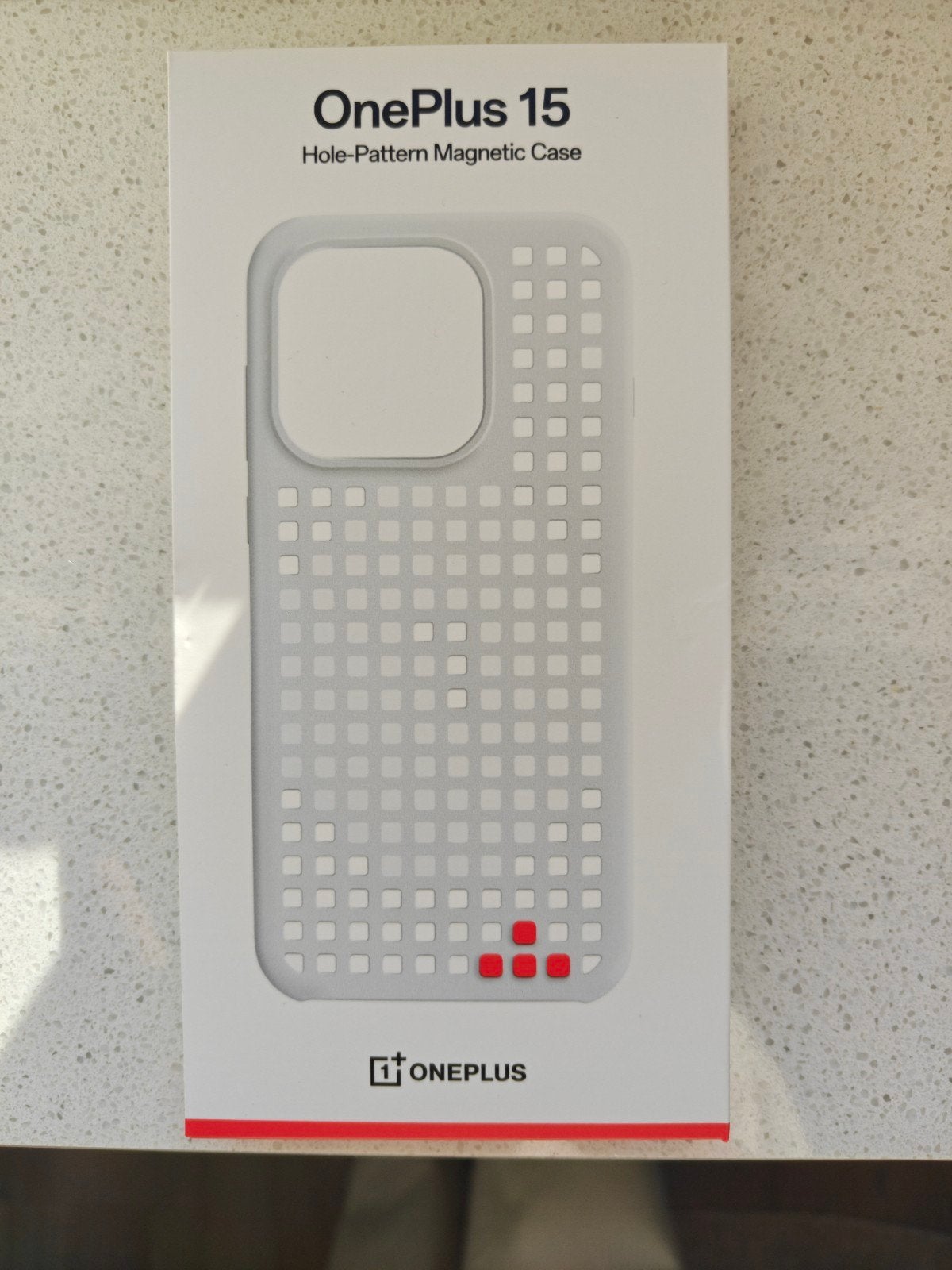 OnePlus 15 Hole-Pattern hoesje, Ophalen of Verzenden, Nieuw, Hoesje of Tasje