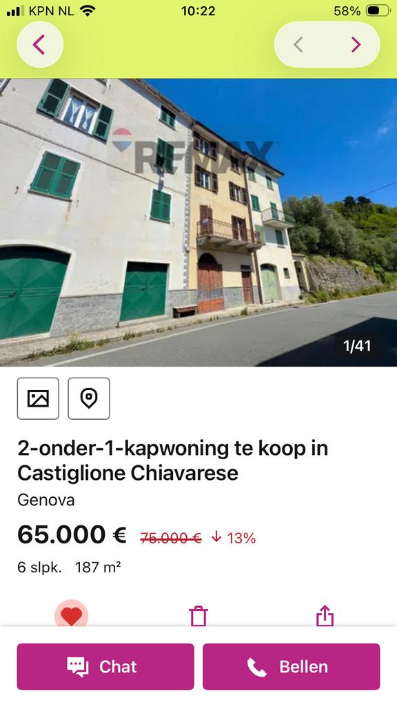 Te koop huis italie, Ophalen of Verzenden