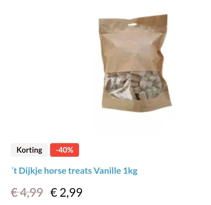 Horse treats, Ophalen of Verzenden, Vee