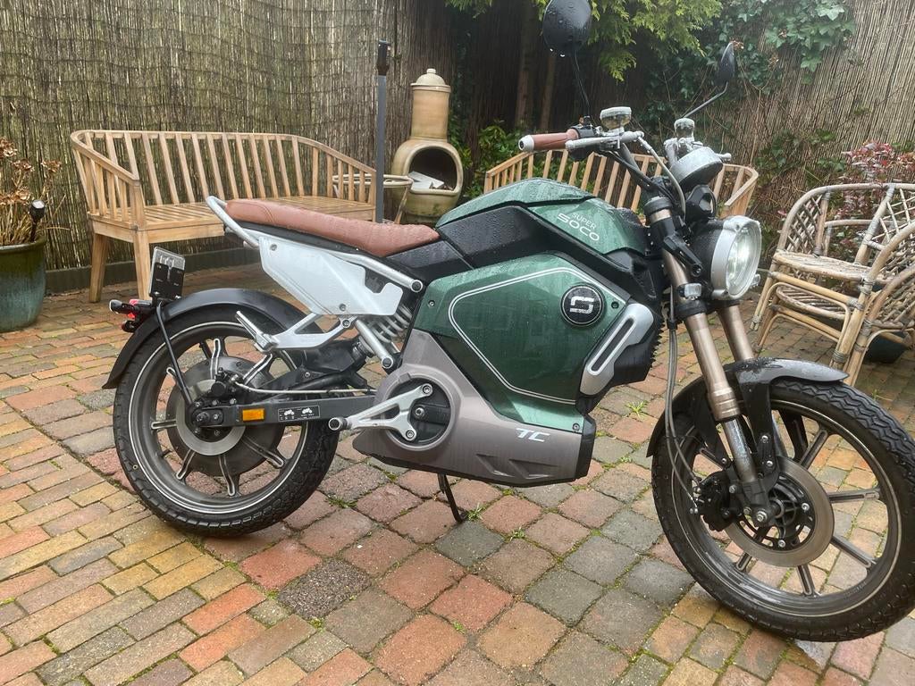 Super Soco TC brommer 2025, Ophalen, Gebruikt, Maximaal 45 km/u