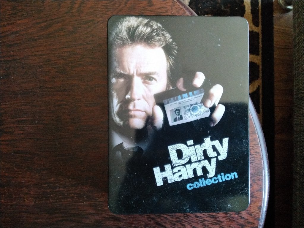 Dirty harry collection steel case compleet, 6disks, originee, Engels, Vanaf 16 jaar, Nederlands, Ophalen of Verzenden