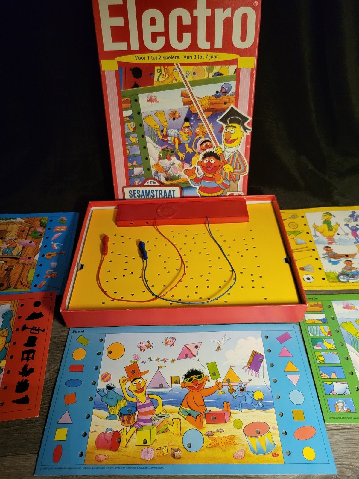 Electro spel Sesamstraat - leuk voor leren / ontdekken, Ophalen of Verzenden, Gebruikt, Taal en Lezen