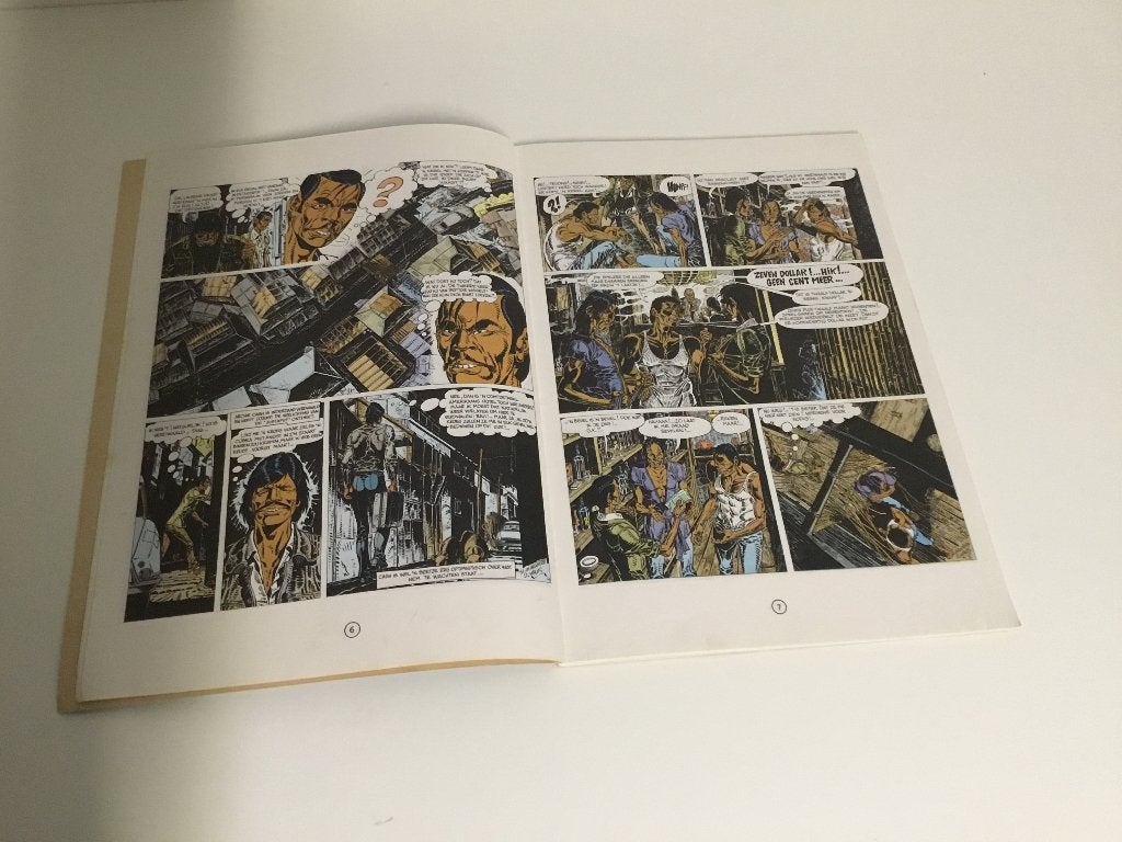 Cult stripboek ARCHIE CASH “levens voor Long-Thi”, Eén stripboek, Ophalen of Verzenden, Gelezen