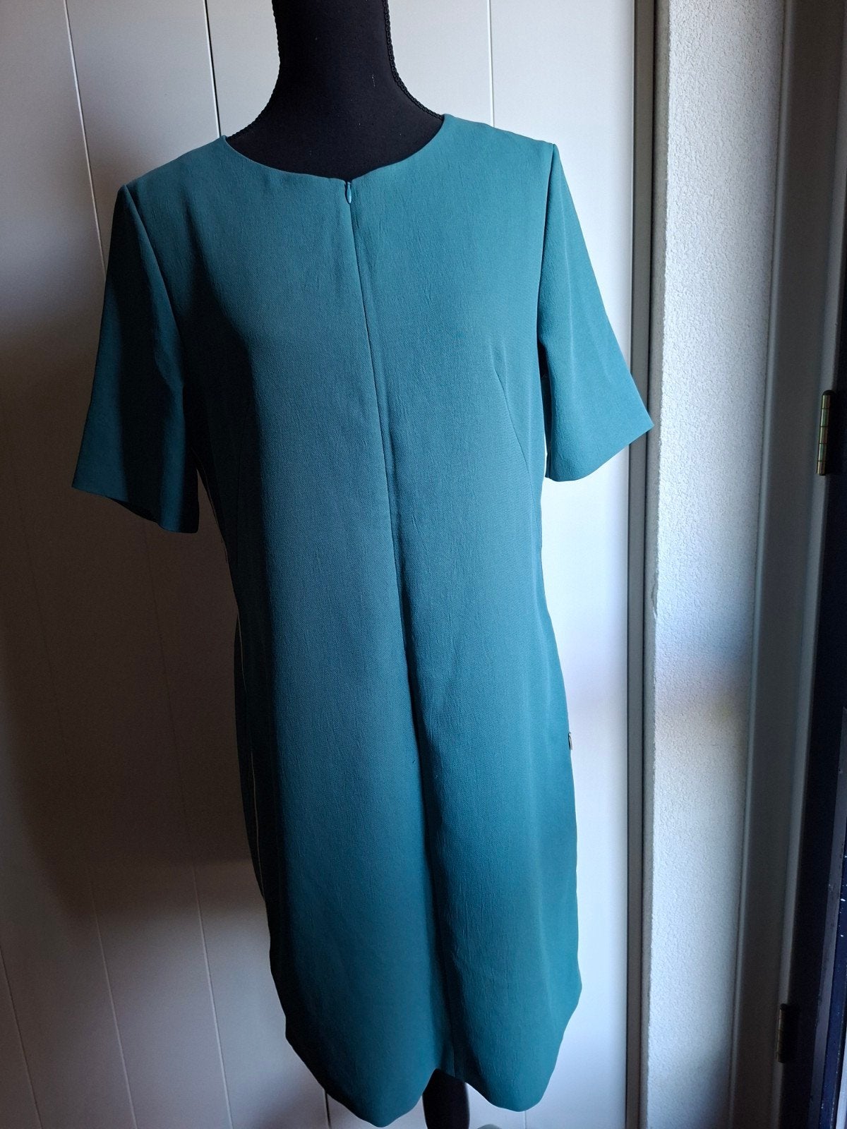 Anna turquoise jurk maat 42, Overige kleuren, Anna, Maat 42/44 (L), Ophalen of Verzenden