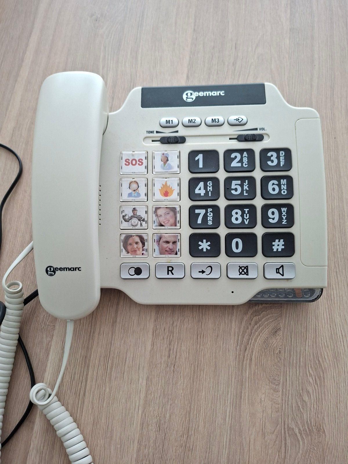 Geemarc 100 Photophone-Seniorentelefoon, Ophalen, Gebruikt, 1 handset
