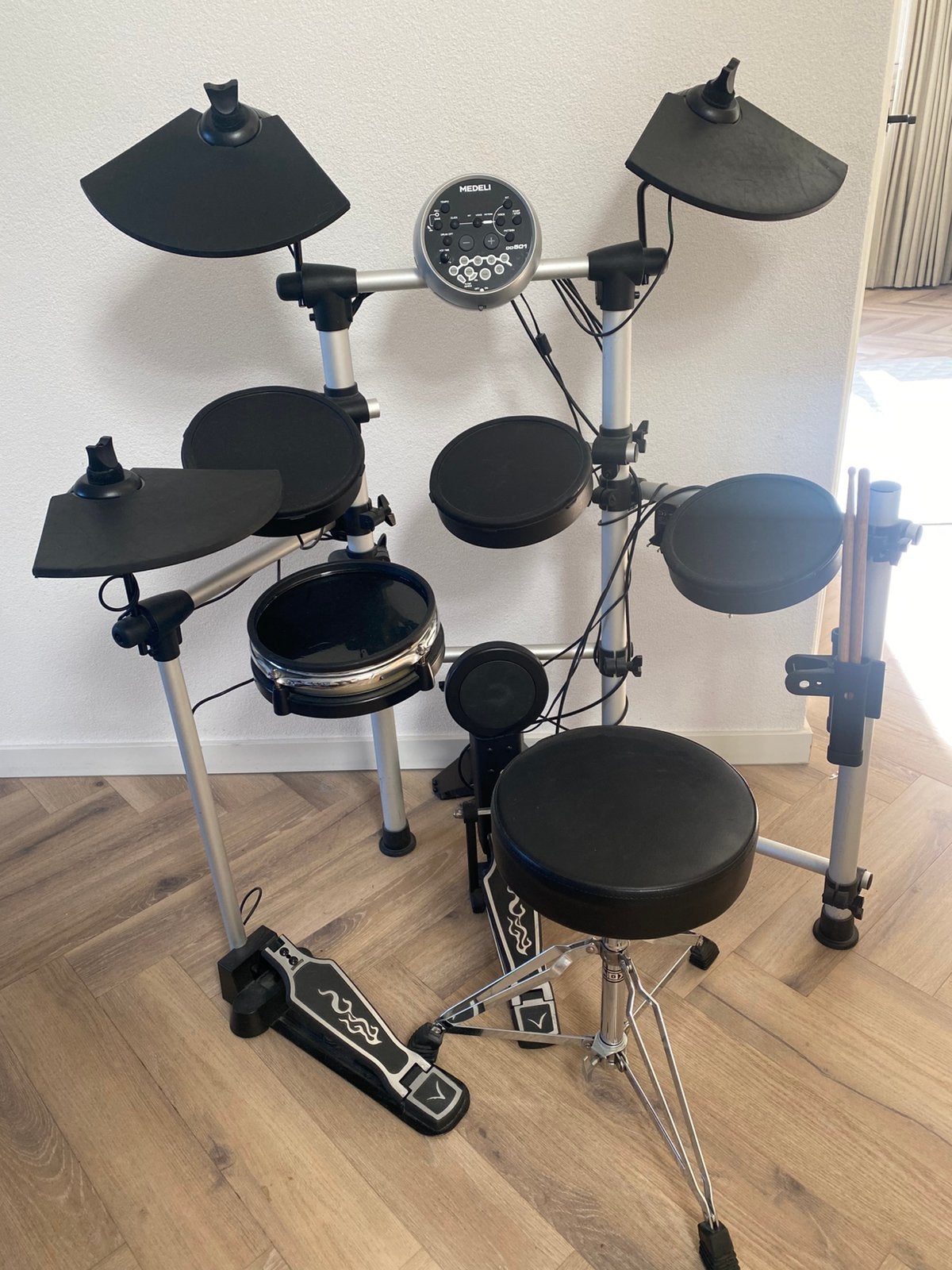 Elektrisch drumstel Medeli DD501, Ophalen, Zo goed als nieuw, Overige merken