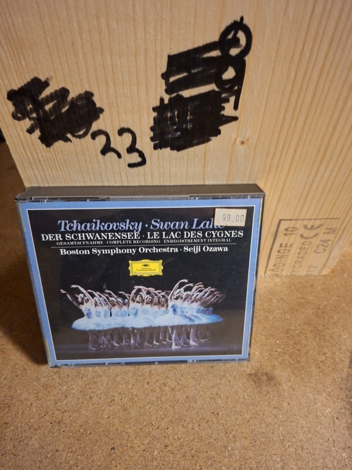 Tchaikovsky: Zwanenmeer - Boston Symphony Orchestra, Gebruikt, Ophalen of Verzenden, Romantiek, Orkest of Ballet