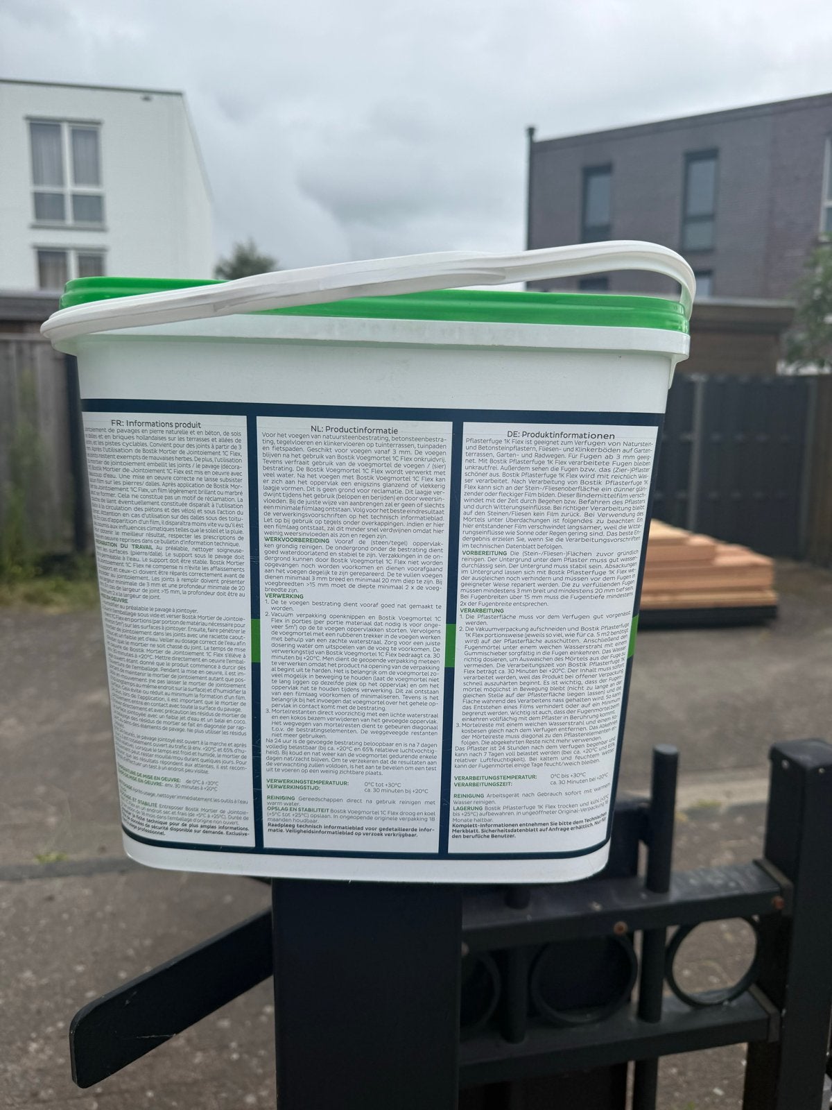 Bostik Voegmortel 1C Flex - Flexibel & Waterdoorlatend 15kg, Ophalen, Overige typen, Nieuw, Minder dan 20 cm