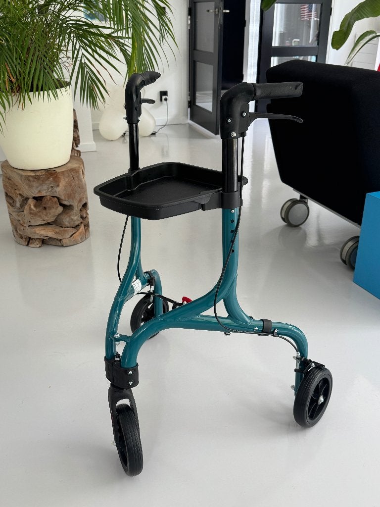 Rovera Mobility Tripod Design Binnenrollator Groen, Diversen, Verzenden, Opvouwbaar, Zo goed als nieuw