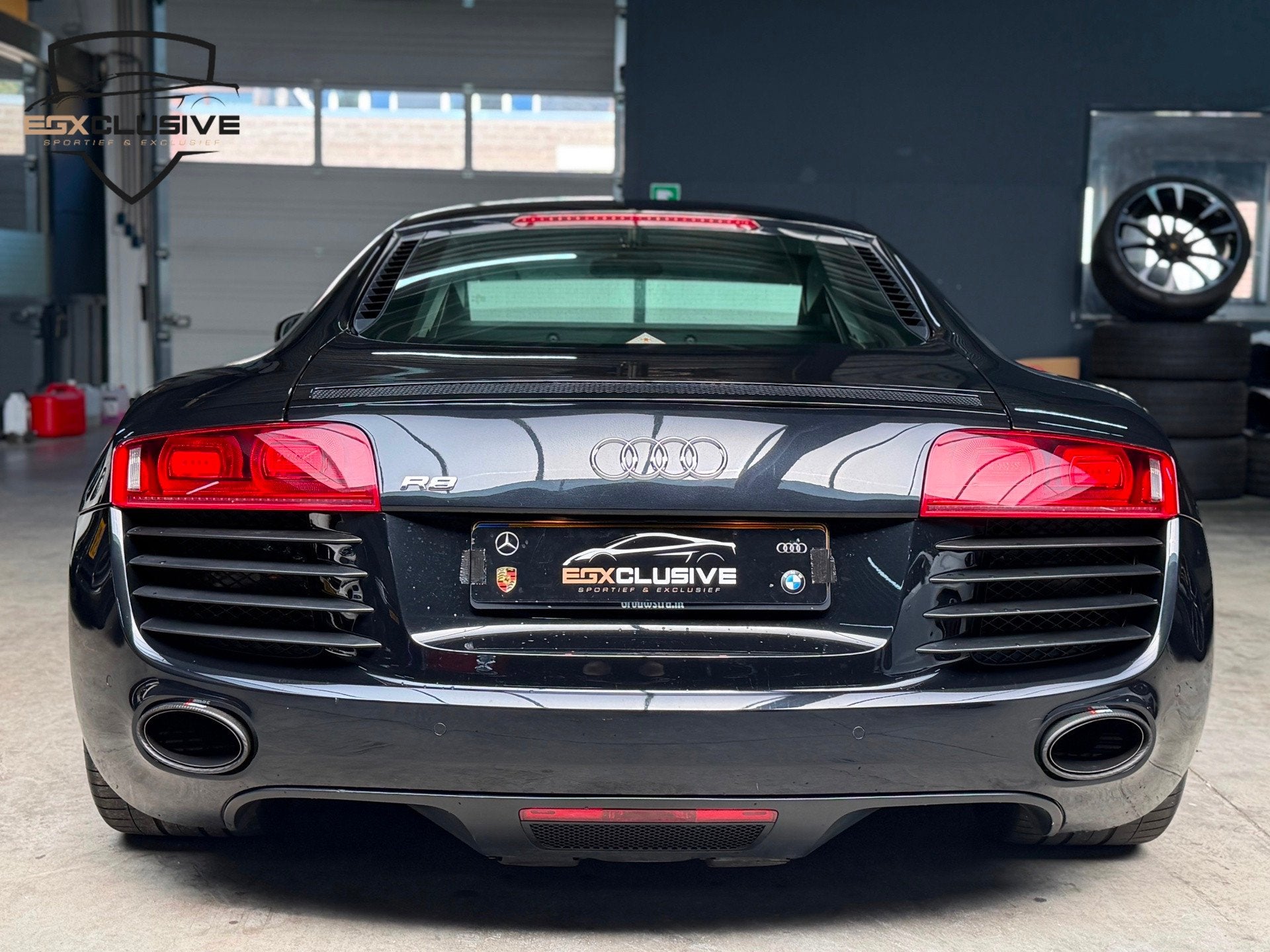 Audi R8 4.2 V8 FSI DEALER ONDERHOUDEN|PDC|CRUISECONTROL|STOE, Auto's, Audi, Automaat, Gebruikt, Automatische klimaatregeling, Zwart