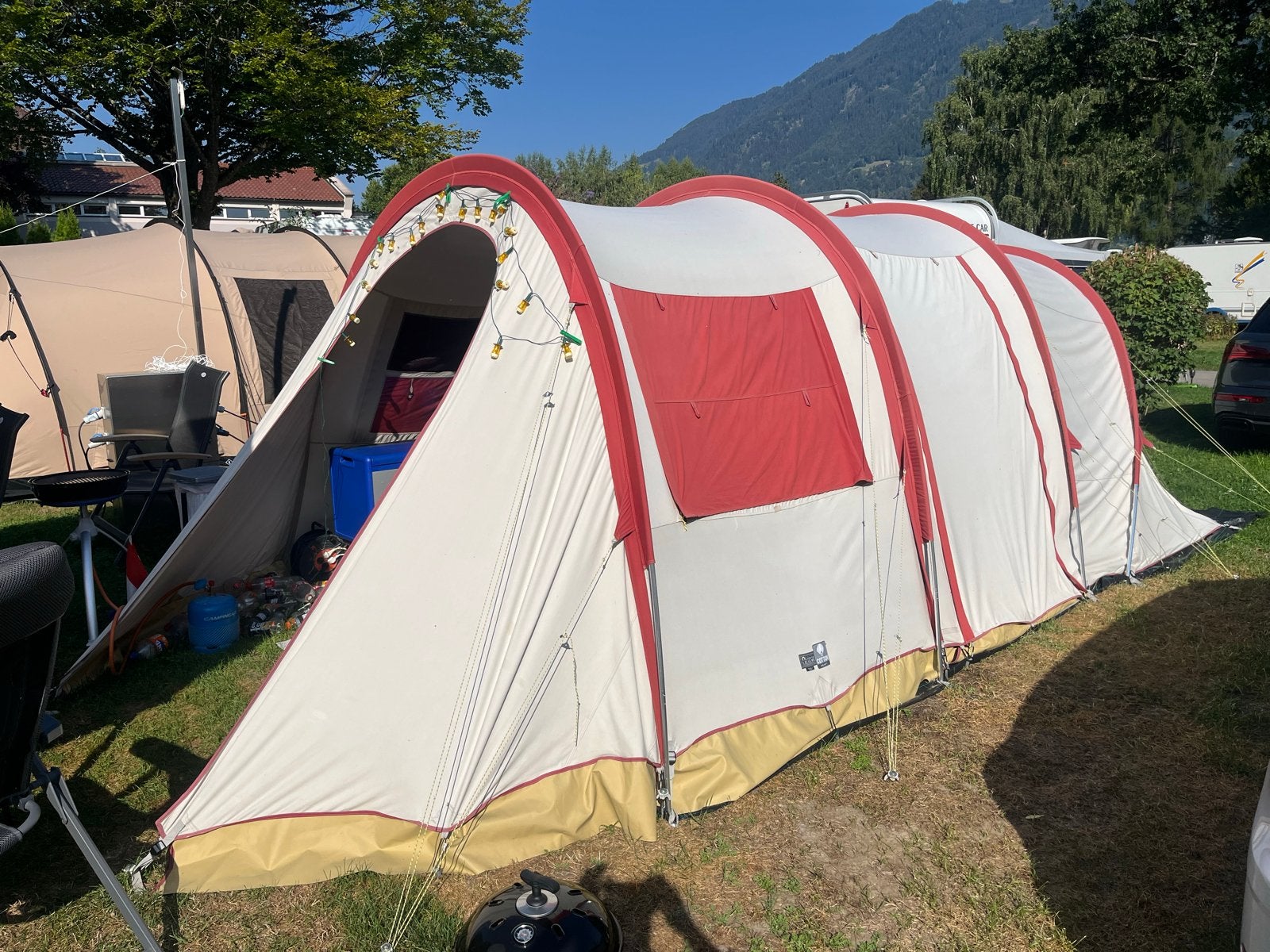 Active Leisure Brixen-3 Katoenen Tent - Zo Goed als Nieuw, Ophalen, Zo goed als nieuw, Tot en met 3