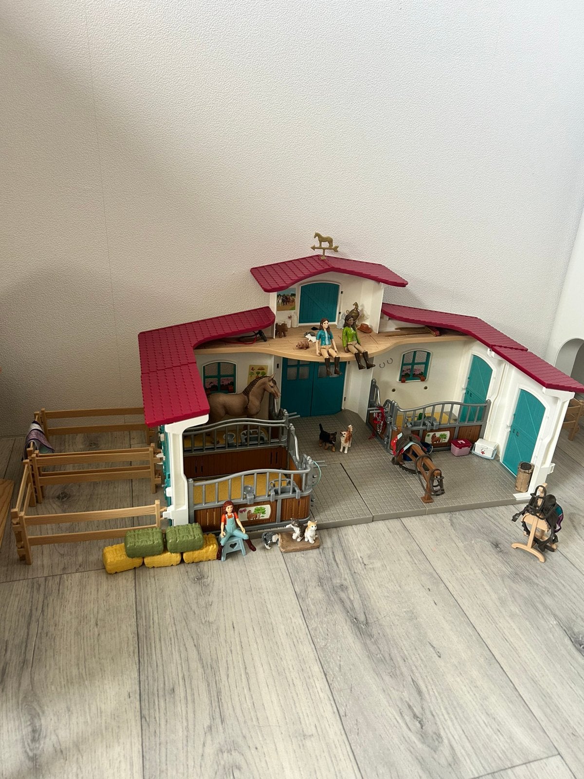 Schleich stal, Ophalen, Zo goed als nieuw