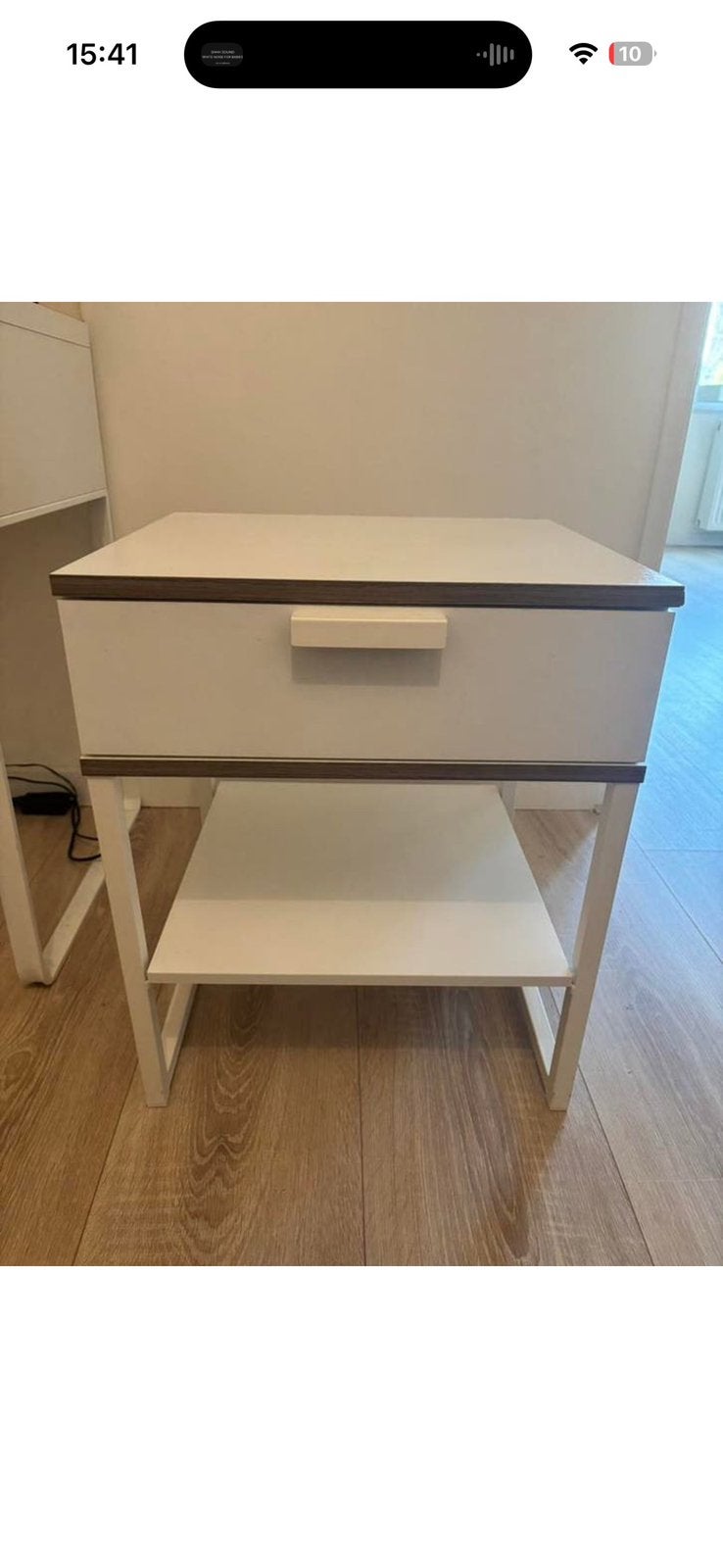 Ikea nachtkastje, Huis en Inrichting, Ophalen, Zo goed als nieuw, Minder dan 45 cm, Minder dan 55 cm