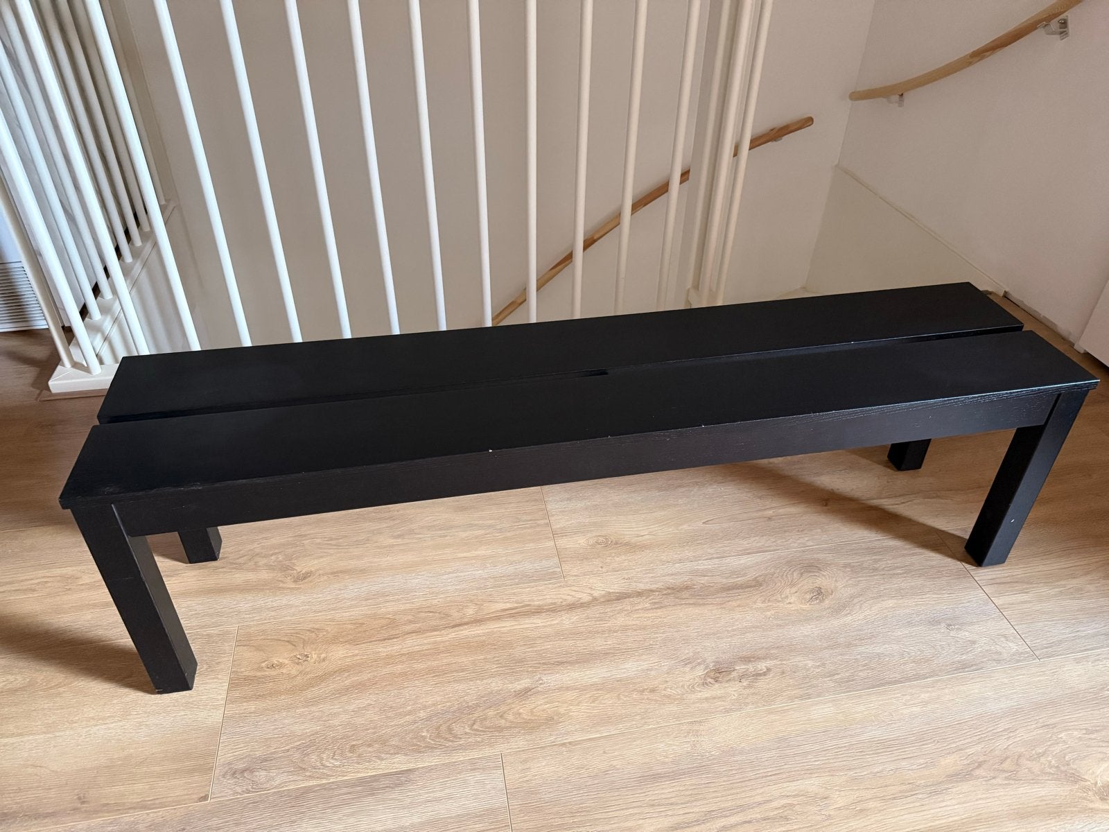 IKEA Bjursta eettafel bankje - Zwart, Ophalen, Gebruikt, Zwart, Eén