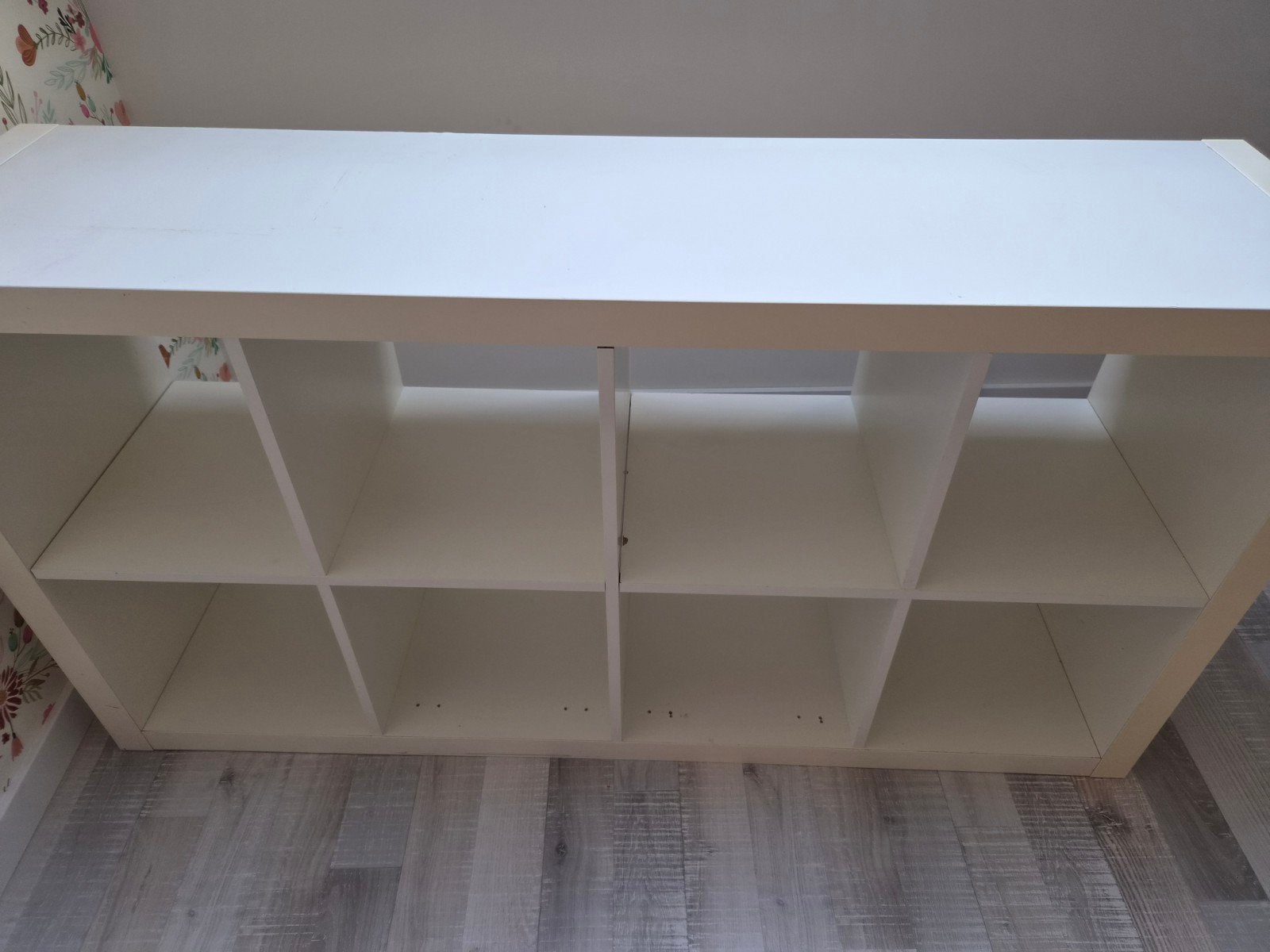 IKEA Kallax kast met gebruikerssporen, Ophalen, Gebruikt