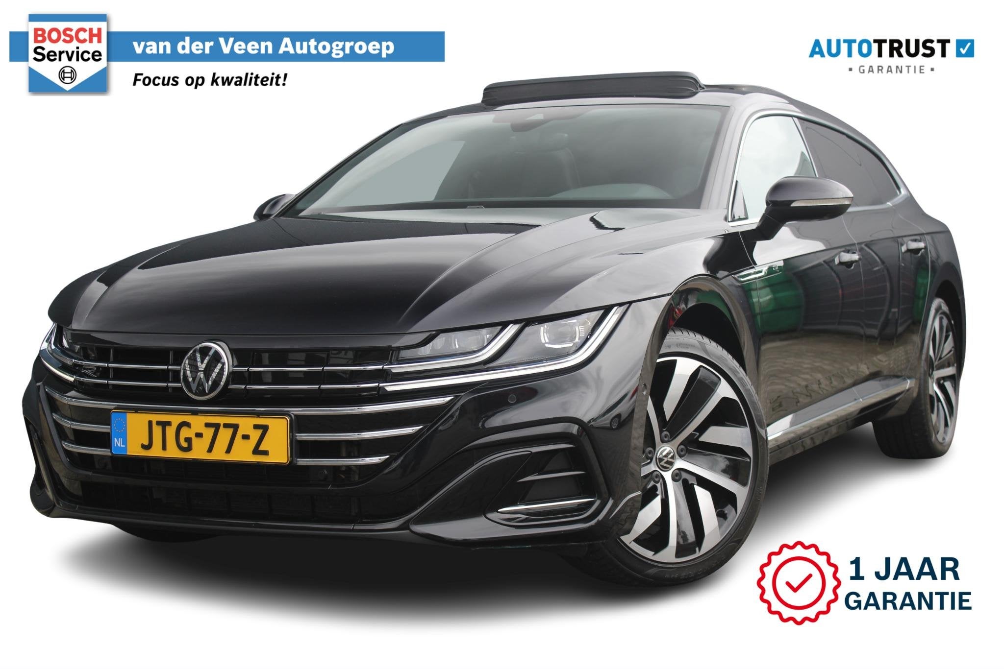 Volkswagen Arteon Shooting Brake 1.4 TSI eHybrid R-Line Busi, Arteon, Gebruikt, Zwart, Hybride Elektrisch/Benzine