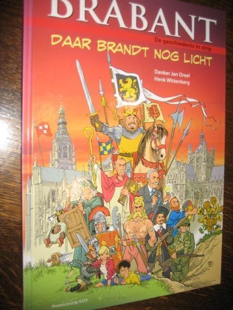 De geschiedenis in strip / brabant daar brand nog licht, Eén stripboek, Ophalen of Verzenden, Zo goed als nieuw