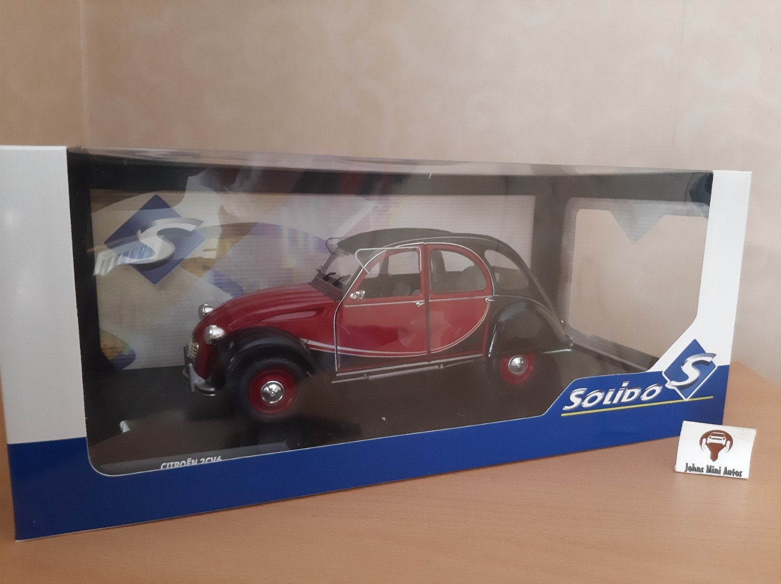 Citroën 2CV6 Charleston van Solido 1:18, Solido, Auto, Solido, Nieuw