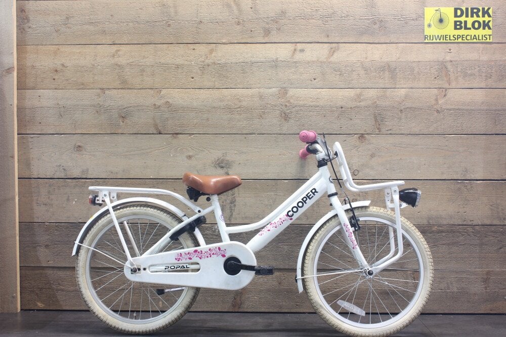 20 inch Popal Cooper transportfiets wit met 3 mnd garantie, Fietsen en Brommers, Niet ingevuld, Gebruikt, Niet ingevuld, Niet ingevuld