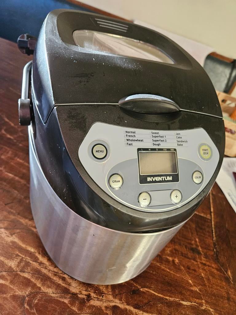Inventum BM90 broodbakmachine, vrijwel ongebruikt, Ophalen, Zo goed als nieuw, Met timer