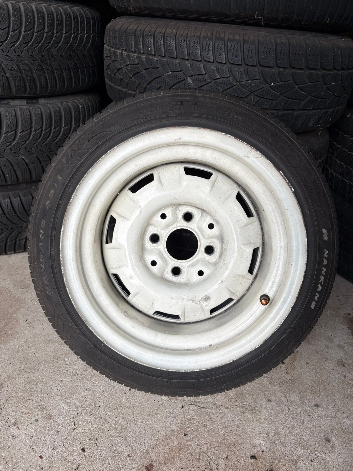 Golf mk1 Verbreed staal 13 inch, 4x100, Auto-onderdelen, Banden en Velgen, Ophalen, Gebruikt, 13 inch, 175 mm