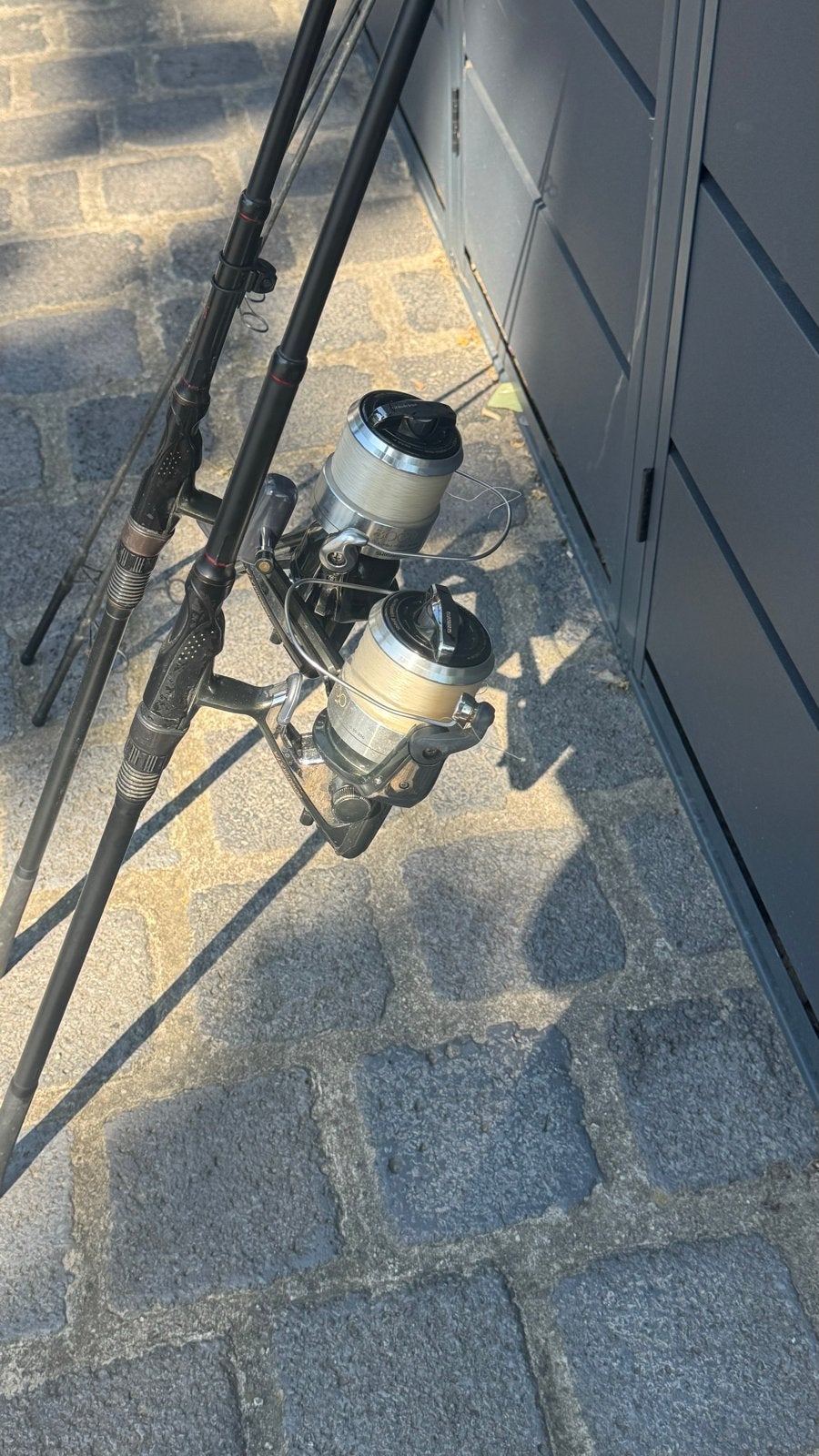 Shimano Molens en Hengels - Complete Set, Ophalen of Verzenden, Zo goed als nieuw, Complete hengel