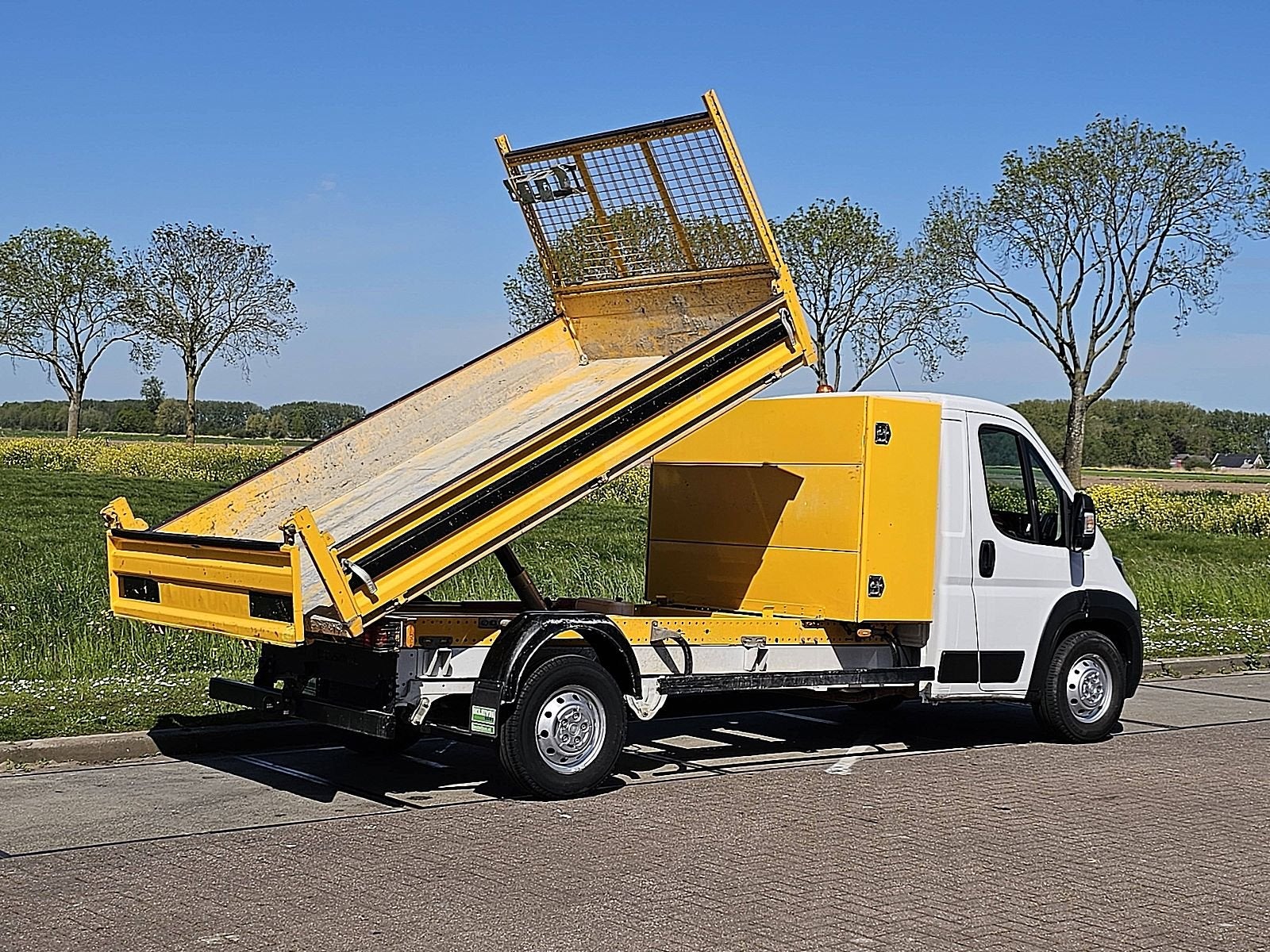 FIAT DUCATO 2.3 kipper kist euro6 ac, Gebruikt, Euro 6, Overige kleuren, Navigatiesysteem