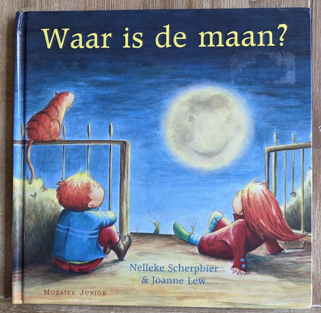 Waar is de maan  - Nelleke Scherpbier, Ophalen of Verzenden, Zo goed als nieuw, Nelleke Scherpbier, 2 tot 3 jaar