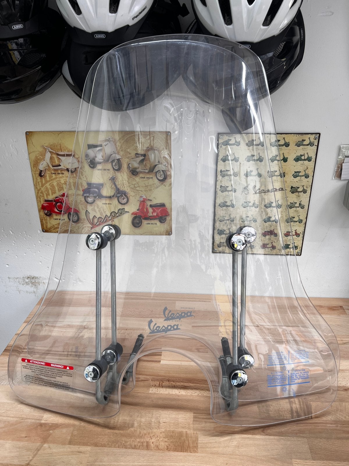 Hoog windscherm Vespa LX / Touring zeer netjes, orgineel!, Ophalen, Zo goed als nieuw, Overige typen, Vespa