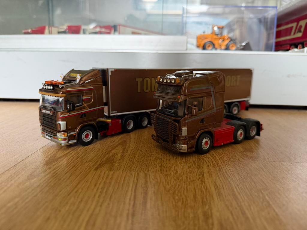 Tonerud setje WSI, Hobby en Vrije tijd, Modelauto's | 1:50, Ophalen of Verzenden, Zo goed als nieuw, Bus of Vrachtwagen, Wsi