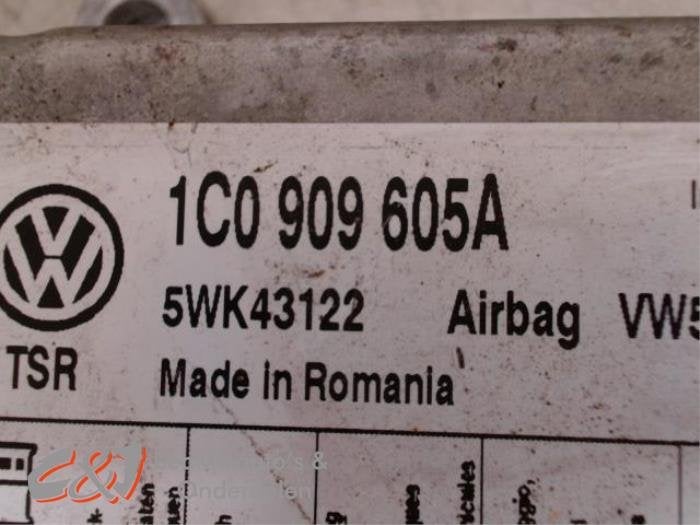 Airbag Module van een Volkswagen Transporter, Gebruikt, -, Volkswagen, -