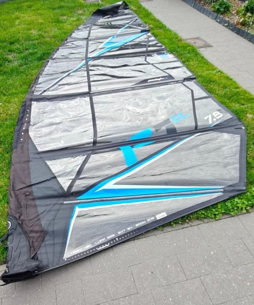 Point-7 foil zeilen, Watersport en Boten, Windsurfen, Ophalen, Gebruikt, Point-7, 6.5 m² tot 8 m²