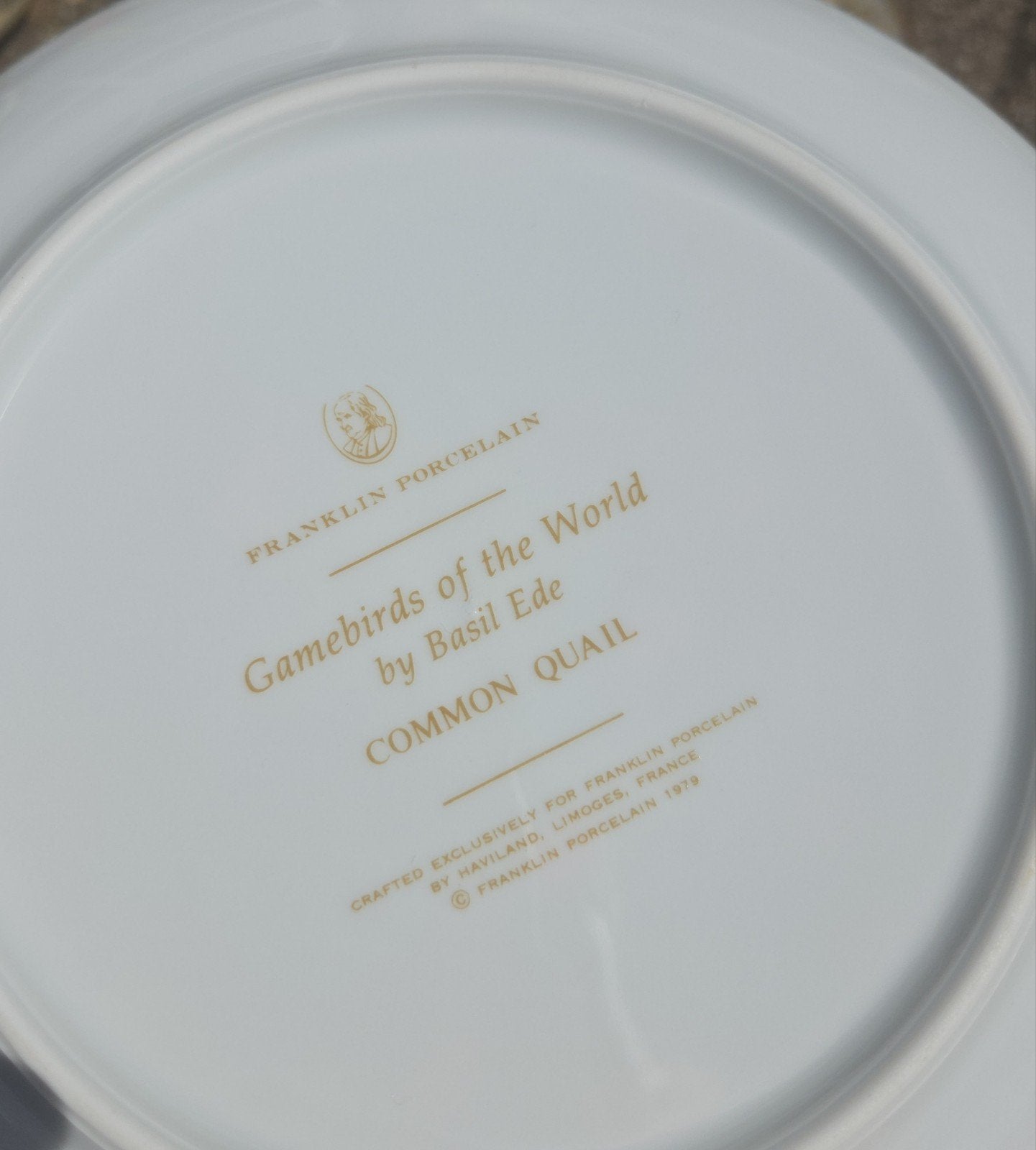 Franklin Porcelain Gamebirds of the World by Basil Ed, Antiek en Kunst, Ophalen