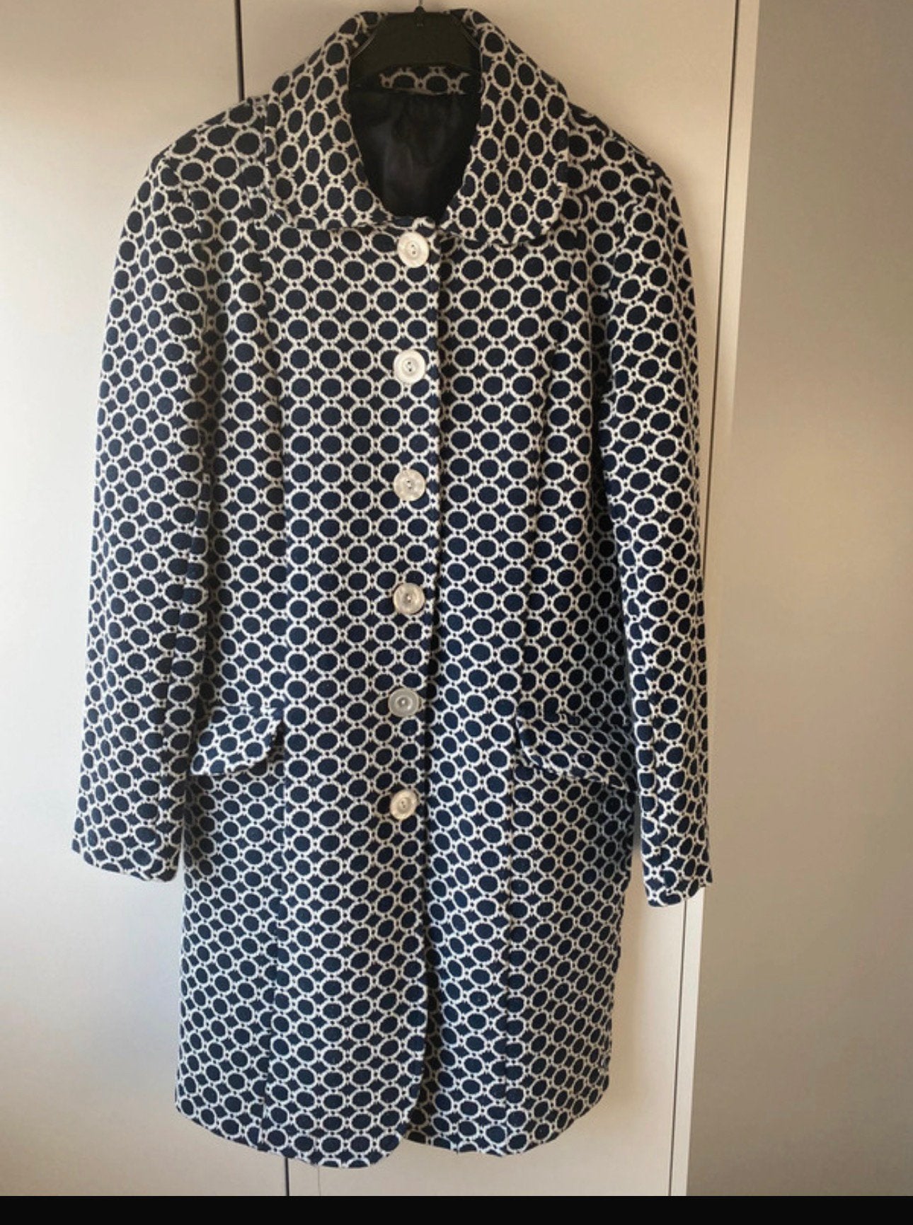 Angelle Milan jas, Ophalen of Verzenden, Zo goed als nieuw, Maat 36 (S), Blauw