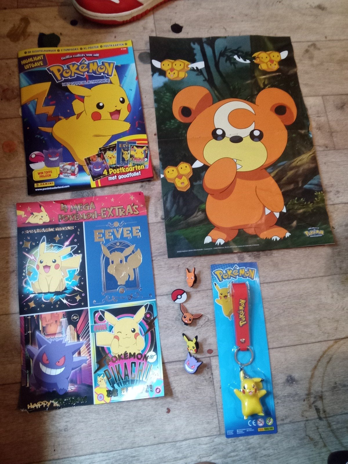 pokémon spullen verschillende maten, Ophalen of Verzenden, Nieuw, Overige typen, Overige