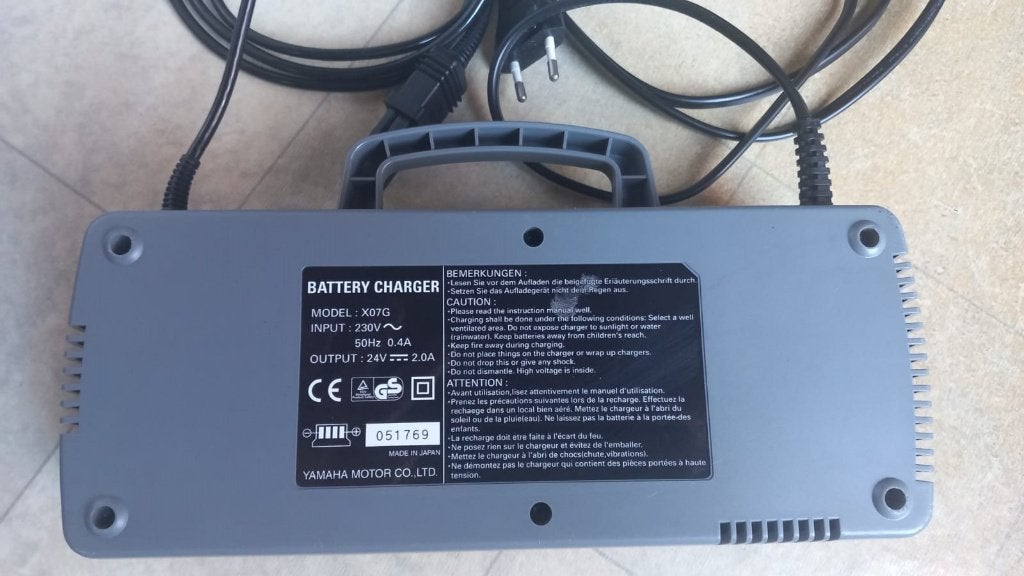 batterijlader X07G voor Sparta Pharos elektrische fiets, Ophalen, Gebruikt